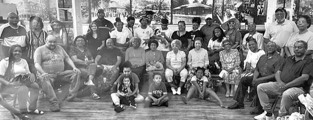 EXCELSIOR SPRINGS MUSEUM and Archives recently honored the descendants of Travis Million as a Founding Family. Pictured are the members of his family who came to Excelsior Springs to join in the celebration. EXCELSIOR SPRINGS MUSEUM AND ARCHIVES | Courtesy