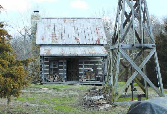 THE WELTON CABIN, a part of history, has been preserved to its original beauty. MIRANDA JAMISON | Staff