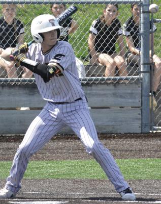 THE USE of walkout music is one reason Excelsior Springs varsity baseball games are entertaining. SHAWN RONEY | Staff