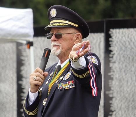 THE REV. DR. ED “DOC” GOLDEN speaks about his journey from returning home from Vietnam with shame and guilt to finding pride in his military service and honoring other veterans and their families. MIRANDA JAMISON | Staff
