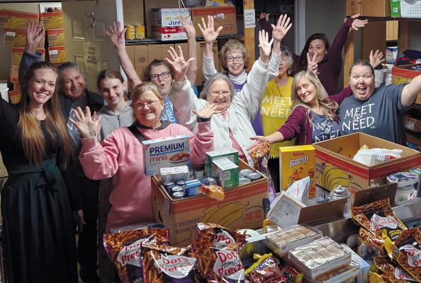 MEET THE NEED shares their gratitude for all the food donations received for their Thanksgiving food drive.