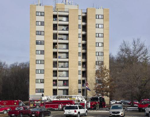 Engines dispatched downtown