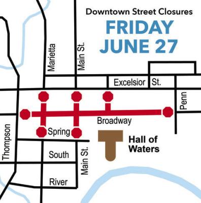 Road closures during Waterfest announced