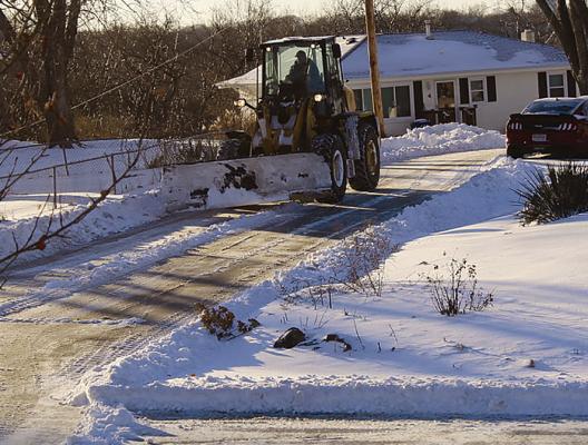 EXCELSIOR SPRINGS was transformed into a winter wonderland this week with residents receiving up to 11.3” of snow. City workers were commended for their efforts to treat the roads following the blizzard-like conditions. SHARON DONAT | Staff