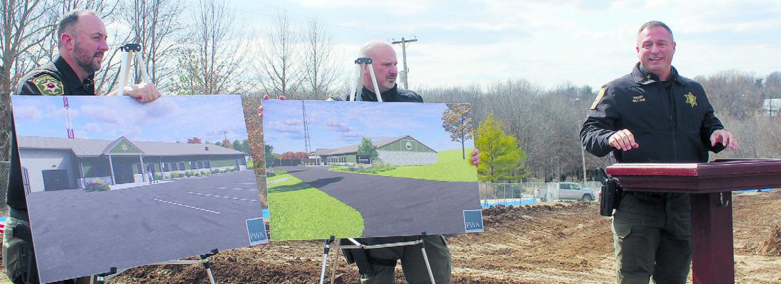 CLAY COUNTY SHERIFF Will Akin expresses his gratitude to all the individuals who have dedicated countless hours of effort to bring the law enforcement resource center project to fruition. This initiative marks the department’s first significant construction endeavor in 25 years. MIRANDA JAMISON | Staff