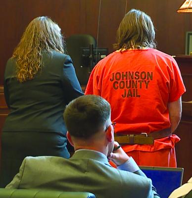 Timothy M. Haslett Jr. appeared at Clay County Court House for a bond hearing with his public defender Tiffany Leuty Winningham. Submitted