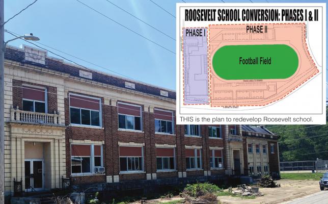 THE PLAN is to improve Roosevelt school, turning the building into a residential facility for the elderly.