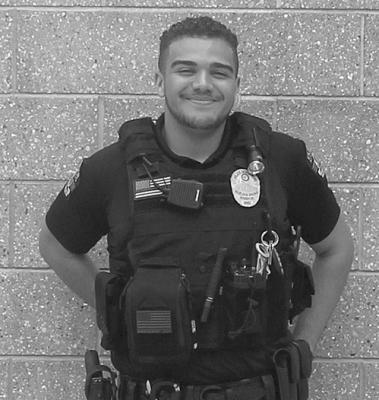 Officer Anderson recently joined ESPD. MIRANDA JAMISON | Staff