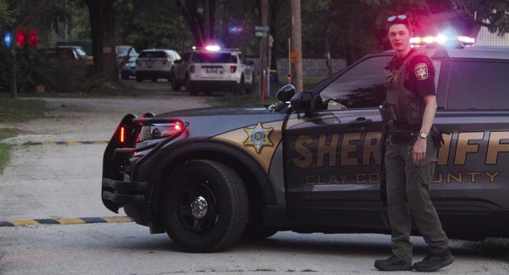 CLAY COUNTY Sheriff’s Office respond to a report of shots fired in Missouri City. MIRANDA JAMISON | Staff