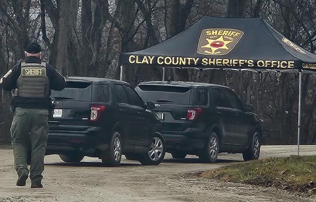 THE CLAY COUNTY SHERIFF’S Office sets up a command post to investigate a homicide. MIRANDA JAMISON | Staff