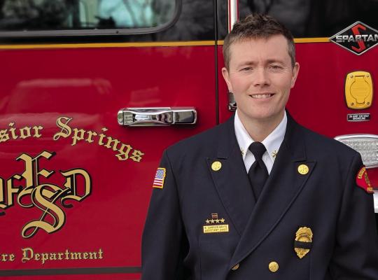 White promoted to deputy fire chief