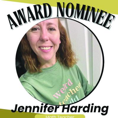 ESHS MATH TEACHER Jennifer Harding has been nominated for the prestigious LifeChanger of the Year award for her significant impact on students’ lives. Submitted