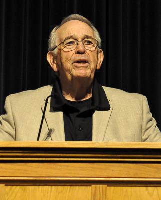 WALLY STILES – who enters the ESHS Athletic Hall of Fame as an indvidual and as part of the Tigers’ 1964-1967 varsity football teams – shares what he learned from Vic Bonuchi. SHAWN RONEY | Staff