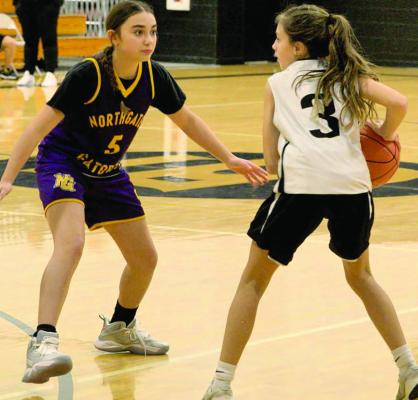 BRYSTOL WARTNER looks for an open teammate. MIRANDA JAMISON | Staff