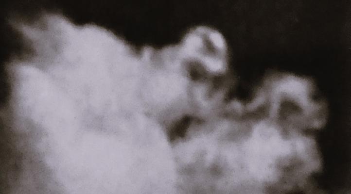 GHOSTS REVEAL themselves after a fog machine filled the basement of the Hall of Waters with smoke. The image was captured by T.R. Kennedy. Submitted