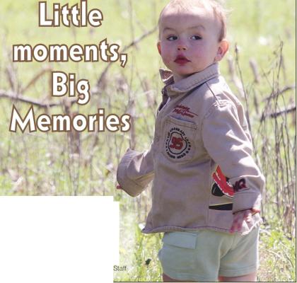 JACOB ESCRIVA enjoys an afternoon of family fun while searching for eggs during an Easter celebration. MIRANDA JAMISON |