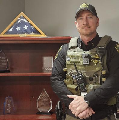 CCSO LIEUTENANT Scott Archer provides insight to area schools regarding intruder situations. MIRANDA JAMISON | Staff