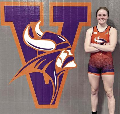 EXCELSIOR SPRINGS senior Jaylenn Hudlemeyer has committed to wrestle for Missouri Valley College in Marshall. Submitted Photo