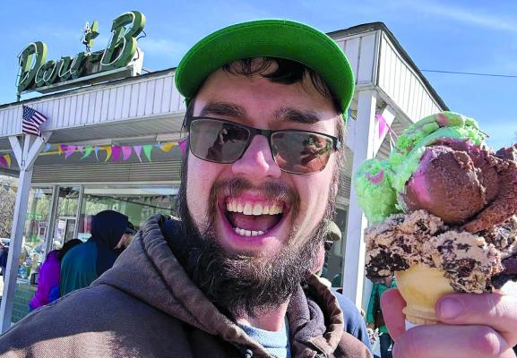 ROBBIE FARABEE continues his tradition of attending Dari-B’s opening day, having missed only one in over 20 years. ROBBIE FARABEE | Submitted