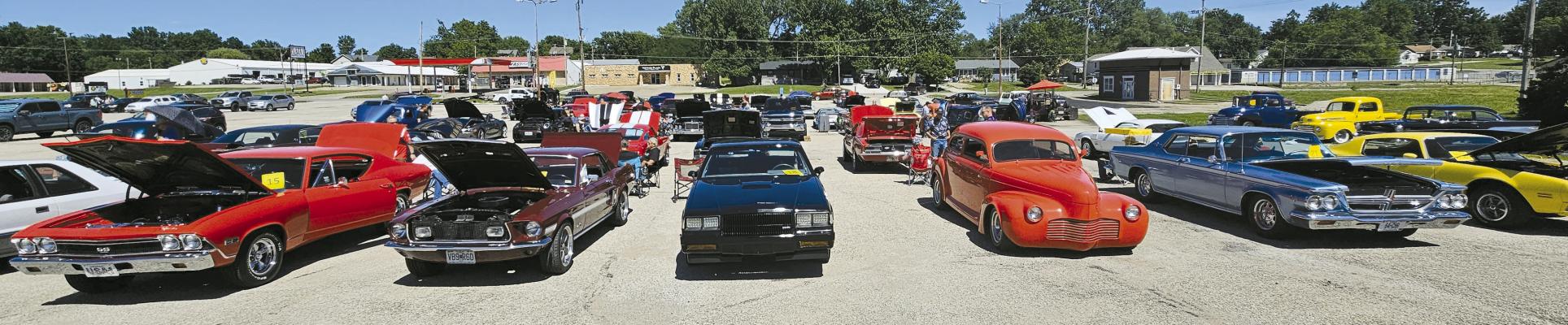 WILD BUNCH hosts its annual car show, “Pistons for Paws,” which benefits the Excelsior Springs Animal Shelter. Donations help the shelter continue its great work in Excelsior Springs and surrounding communities. MIRANDA JAMISON | Staff