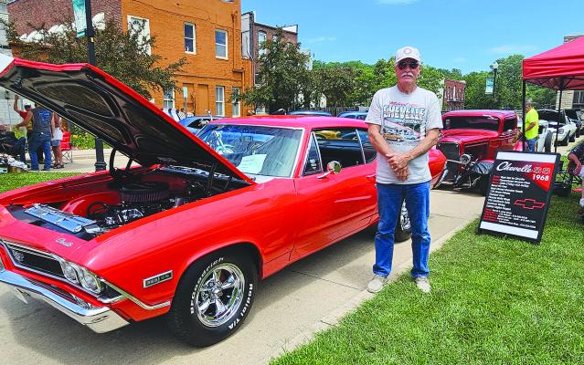 NORYAL GREEN of Independence enters his 1968 Chevrolet Chevelle SS in the car show competition at WaterFest. MIRANDA JAMISON | Staff