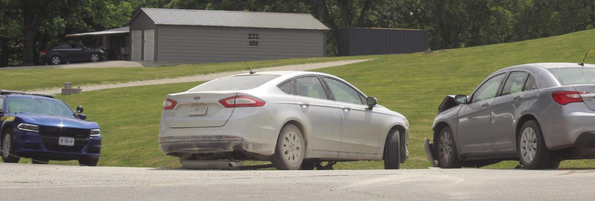 75-YEAR-OLD LAWSON resident Kathleen R Mullin stopped at the stop sign at Highway M and pulled into the path of 37-year old Crystal G Boyd of Lexington. MIRANDA JAMISON | Staff