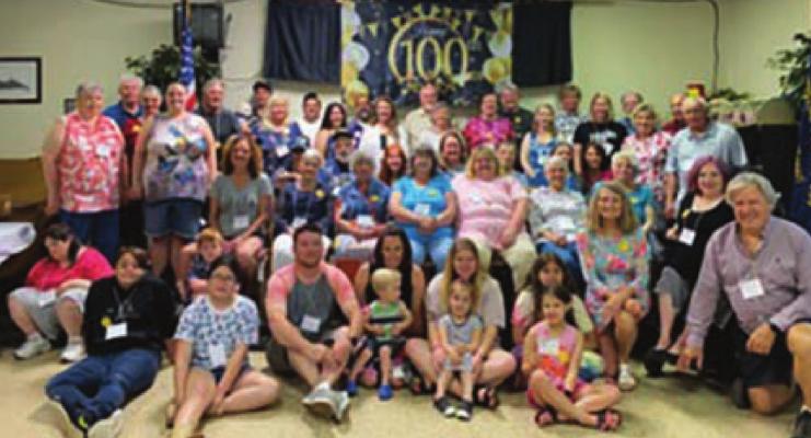 THE FERRIL-MEANS family has reunited for a century.
