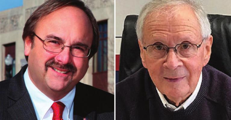 Jerry Nolte Clay County Presiding Commissioner and Bob King Ray County Presiding Commissioner
