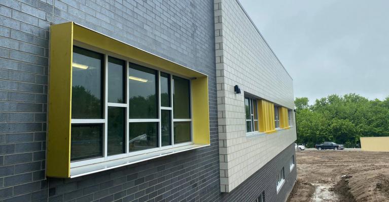 Construction on Cornerstone Elementary School continues