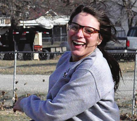 LOCAL PREP ATHLETES like Hardin-Central senior Izabella Anderson, seen here warming up during a team practice in early March, are having to train on their own as the coronavirus pandemic spreads.