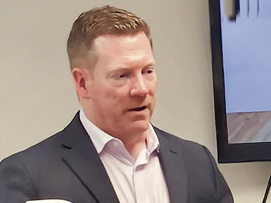 WILLIAM JEWELL COLLEGE Head Men’s Basketball Coach Chris McCabe discusses leadership strategies drawn from collegiate athletics and their application to building successful organizations. MIRANDA JAMISON | Staff
