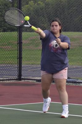 JUNIOR MALAYA TEDESCO will start the season in a competition for the ESHS No. 1 singles spot. DUSTIN DANNER | Staff