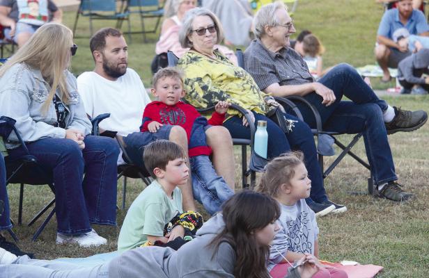 EXCELSIOR SPRINGS residents and families enjoy live music at the final Lyrics on the Lawn event of the season.