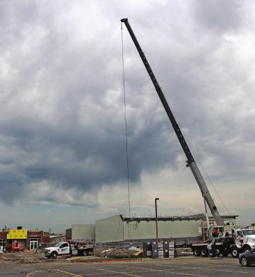 THE WALLS are up and work is winding down at Elkhorn Elementary School. J.C. VENTIMIGLIA | Staff