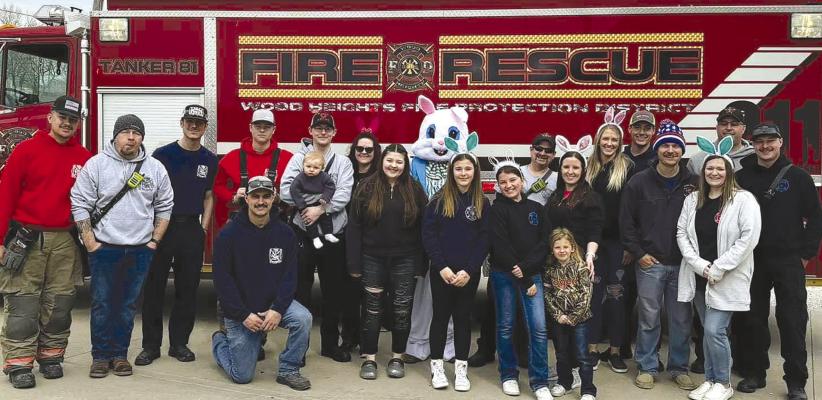 THE WOOD HEIGHTS FIRE Protection District hosts an Easter event with assistance from auxiliary volunteers, aiming to support the community and the department. Submitted