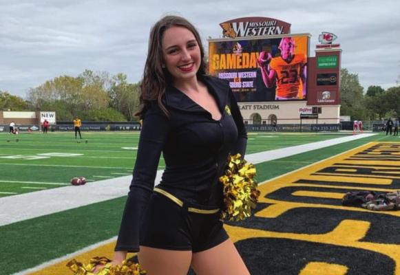 ESHS GRADUATE Sydney Shepard is continuing to use her dancing skills at Missouri Western State University in St. Joseph. KARRIE SHEPARD | Staff