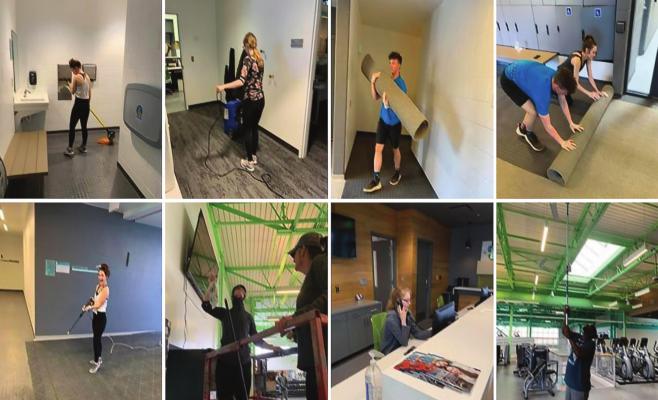 LEADERS REPORT work continues for local government and various community organizations in Excelsior Springs, including at the community center.