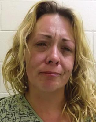 Bobbie Bauman under arrest