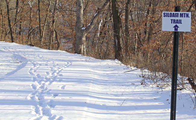 COULD THE TRAILS of Siloam Mountain work for Olympic skiing? SHARON DONAT | Staff
