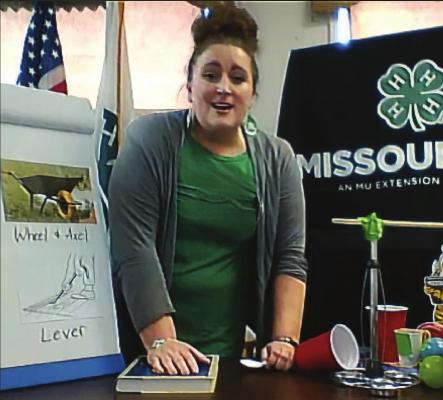 ENGAGEMENT SPECIALIST Chelsea Corkins offers a web-accessible learning program for children.