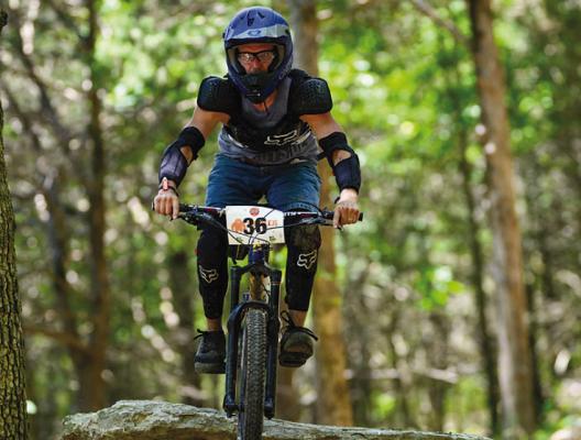 DEVON HARRIS shares his dream to build mountain biking and hiking trails in Excelsior Springs. Submitted