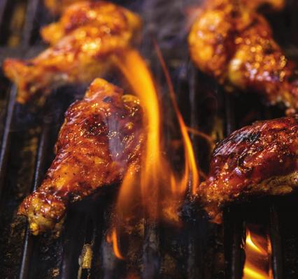 CHICKEN is among the meats judged at the BBQ &amp; Fly-In On the River.