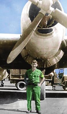 DURING WORLD WAR II, Lindell Jarman, Lawson, enlists and serves as a member of the U.S. Army Air Corps that flies missions in India and China to supply the Chinese fighting against Japanese invaders.