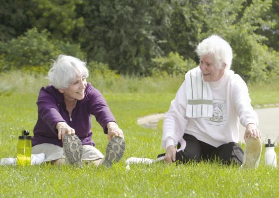 Active seniors can lower injury risk