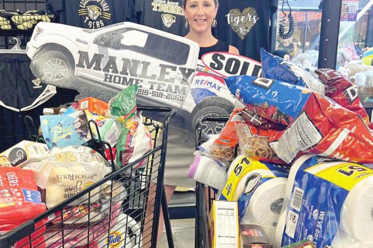 CHRISTEN EVERETT was selected July 9 to run through the aisles of Price Chopper and grab as many groceries as possible.