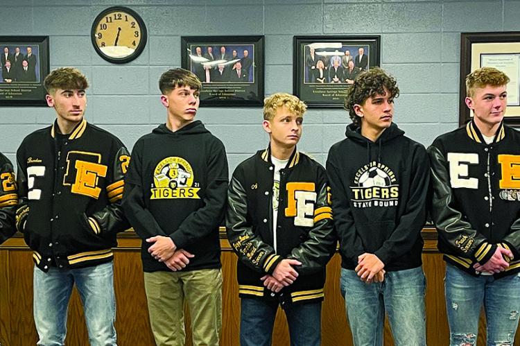 Teacher, soccer team recognized by school board
