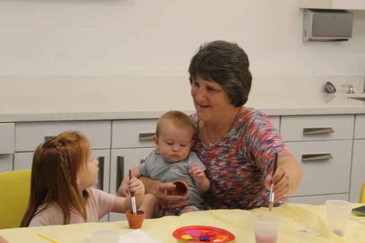 Crafting with Seniors