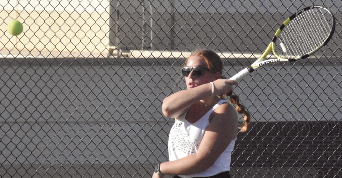 Season ends for girls netters in districts