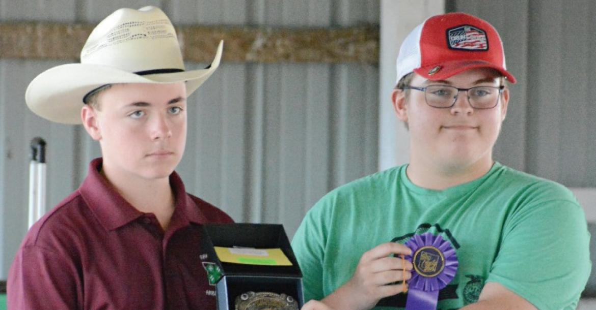 Crowley wins trap, archery awards at fair