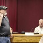 RECENTLY APPOINTED members of several Excelsior Springs boards and commissions take the oath of office. MIRANDA JAMISON | Staff